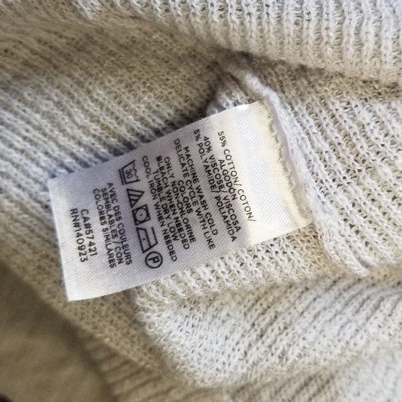 Loft Soft Ruffle Grey Silver Shirt - Picture 5 of 5